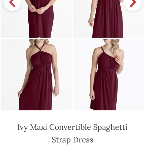 Henkaa Ivy Maxi Convertible Spaghetti Strap Dress - Picture 2 of 4